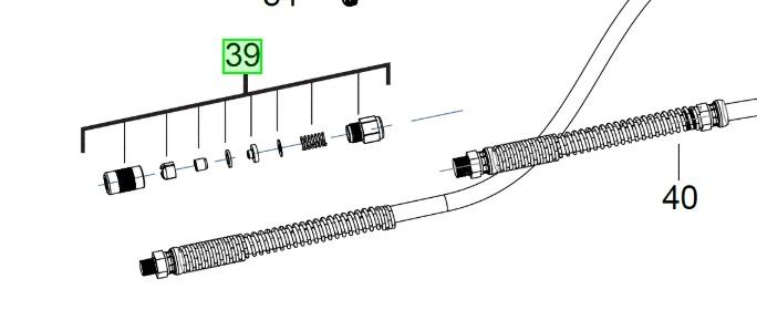 Milwaukee Adaptér priamy pre mazaciu pištol M18GG