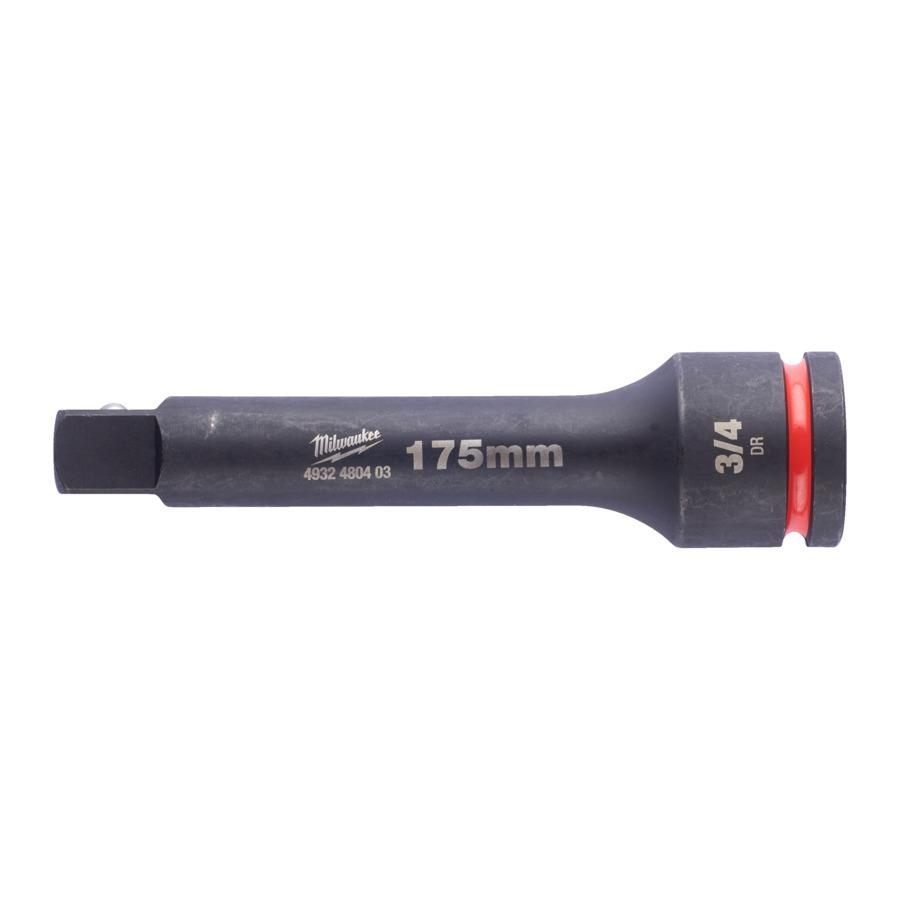 Milwaukee Priemyselné hlavice Shockwave 3/4" - Predĺženie 175mm