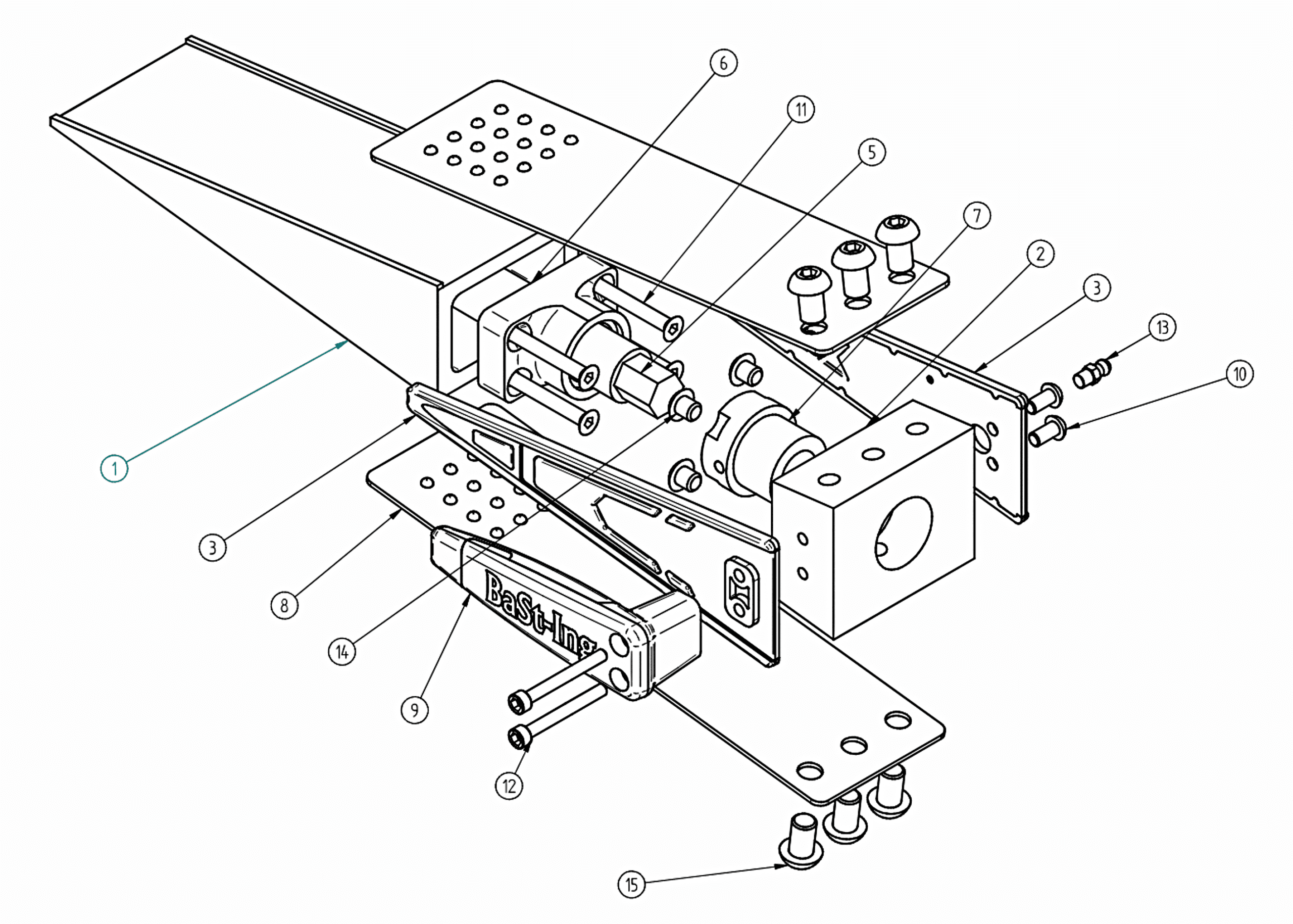 BaSt-Ing VRETENOVÝ KLIN UNIVAL náhradné diely