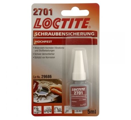 Loctite 2701 Zaisťovač závitov 5ml