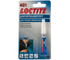 Loctite 401 sekundové lepidlo 3g