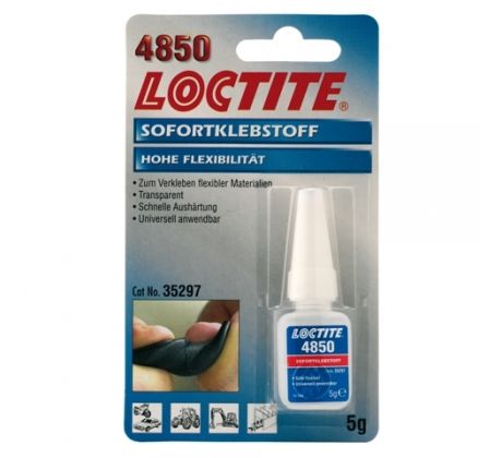 Loctite 4850 sekundové lepidlo 5g blister