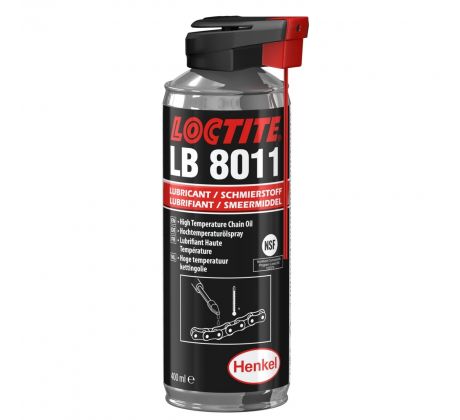 Loctite LB 8011 mazivo na reťaze vysokoteplotné 400ml