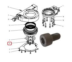 Skrutka podložky ozubeného kolesa SC F056048